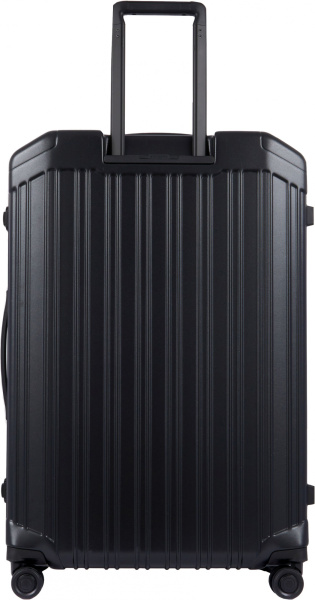 Чемодан Piquadro PQ-LM (BV4428PQLM/NO) 51x75x28см 82л. 5.46кг. поликарбонат/натур.кожа черный матов.