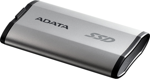 Накопитель SSD A-Data USB-C 1TB SD810-1000G-CSG SD810 1.8" серый