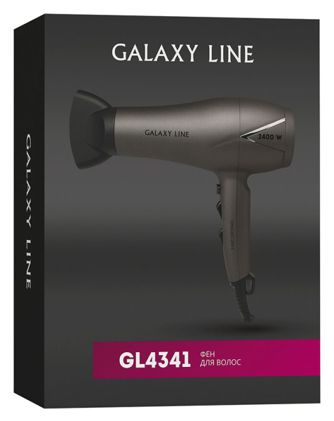 Фен Galaxy Line GL 4341 2400Вт черный