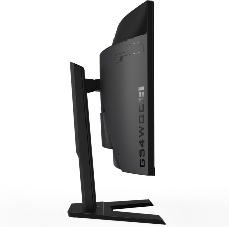 Монитор Gigabyte 34" G34WQC A черный VA LED 1ms 21:9 HDMI M/M матовая HAS 350cd 178гр/178гр 3440x1440 144Hz FreeSync Premium DP 2K 8.4кг