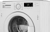 Стиральная машина Weissgauff WMI 6147 Inverter Steam класс:A+++ загрузка до 7кг отжим:1400об/мин белый инвертер