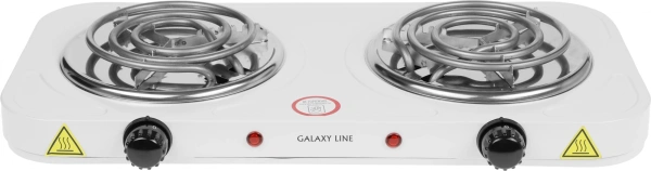 Плита Электрическая Galaxy Line GL 3004 белый эмалированный металл (настольная)