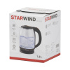 Чайник электрический Starwind SKG1052 1.8л. 1500Вт темно-коричневый/бронзовый (корпус: стекло)