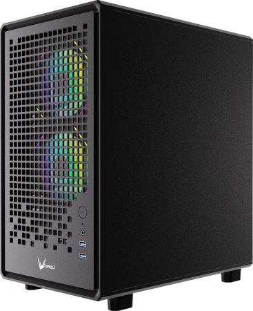 Корпус Formula Air Mesh G2 серебристый без БП mATX 3x120mm 2xUSB3.0 audio