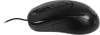 Мышь Оклик 305M черный оптическая (1000dpi) USB (3but)