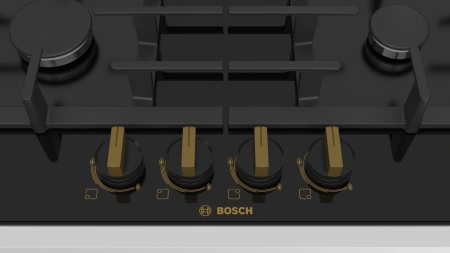 Газовая варочная поверхность Bosch PPP6B6B90R черный