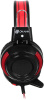 Наушники с микрофоном Оклик HS-G300 ARMAGEDDON черный/красный 2.3м мониторные оголовье (337457)