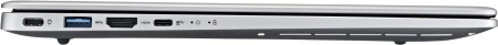 Ноутбук Osio FocusLine F150a-013 Ryzen 5 5500U 16Gb SSD1Tb AMD Radeon 15.6" IPS FHD (1920x1080) Windows 11 Home grey WiFi BT Cam 6000mAh