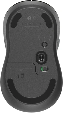 Мышь Logitech M750 L Large графитовый оптическая 4000dpi беспров. BT/Radio USB 5but (910-006266)