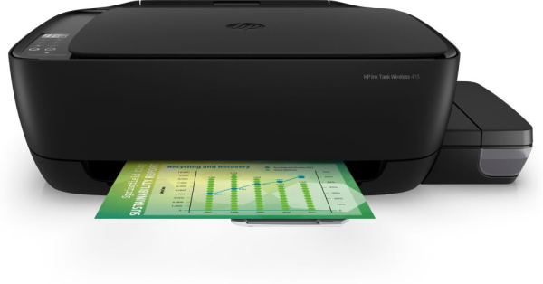 МФУ струйный HP Ink Tank 415 AiO (Z4B53A) A4 WiFi USB черный