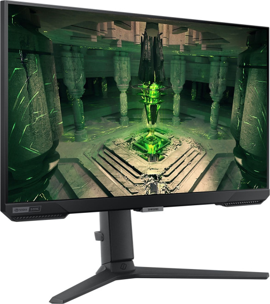 Монитор Samsung 25" Odyssey G4 S25BG400EI черный IPS LED 16:9 HDMI полуматовая HAS Piv 400cd 178гр/178гр 1920x1080 240Hz G-Sync FreeSync Premium DP FHD 4.5кг