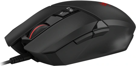 Мышь A4Tech Bloody W65 Max Mini черный оптическая 12000dpi USB 9but (W65 MAX MINI STONE BLACK)