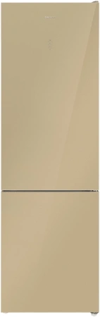 Холодильник Maunfeld MFF200NFBG Inverter 2-хкамерн. бежевый