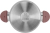 Кастрюля Rondell Bueno RDS-1588 4.8л. d=24см (с крышкой) стальной