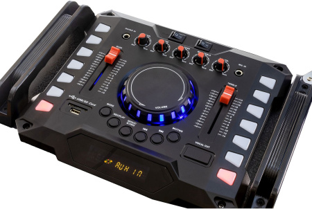 Минисистема Supra SMB-2150 черный 200Вт/FM/USB/BT/SD (в компл.: активн.+пассив.колонки)