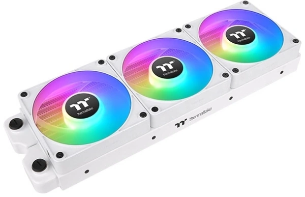 Вентилятор для корпуса Thermaltake CT140 EX Sync ARGB 140х140x25 белый 4-pin 30.7дБ (упак.:3шт) (CL-F191-PL14SW-A) Ret