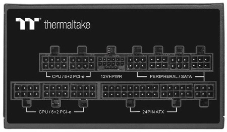 Блок питания Thermaltake ATX 1200W Toughpower PF3 Gen.5 80+ platinum 24pin APFC 140mm fan color LED