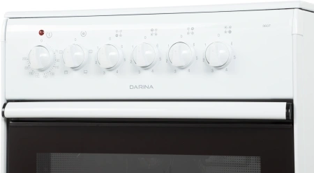 Плита Электрическая Darina B 3607 W белый/черный стеклокерамика