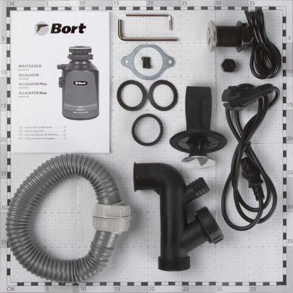 Измельчитель Bort Alligator Plus 750Вт черный