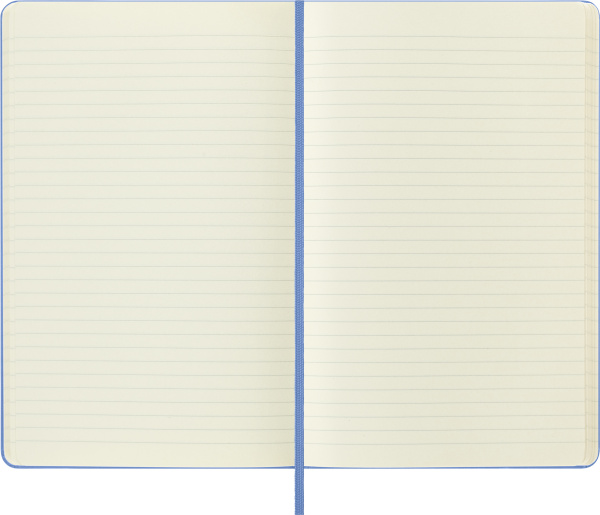 Блокнот Moleskine CLASSIC QP060B42 Large 130х210мм 240стр. линейка твердая обложка голубая гортензия
