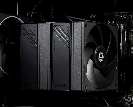 Устройство охлаждения(кулер) ID-Cooling Frozn A620 Soc-AM5/AM4/1151/1200/2066/1700 4-pin 29.85dB Al+