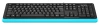 Клавиатура A4Tech Fstyler FKS10 черный/синий USB
