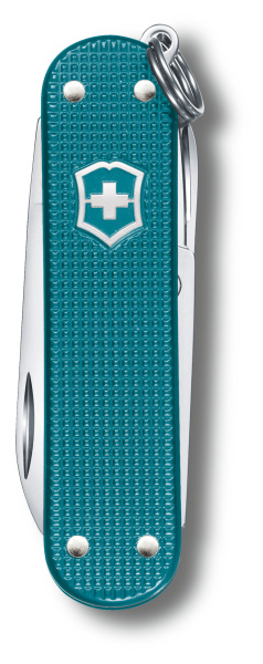 Нож перочинный Victorinox Classic Wild Jungle (0.6221.242G) 58мм 7функц. карт.коробка
