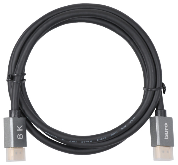 Кабель аудио-видео Buro DisplayPort (m)/DisplayPort (m) 1.5м. позолоч.конт. черный (BHP-DPP-1.4-1.5G)
