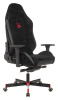 Кресло игровое A4Tech Bloody GC-450 черный текстиль/эко.кожа с подголов. крестов. металл черный
