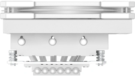 Устройство охлаждения(кулер) ID-Cooling IS-67-XT Wh Soc-AM5/AM4/1151/1200/1700 4-pin 16-35dB Al+Cu 1