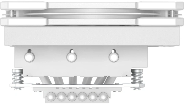 Устройство охлаждения(кулер) ID-Cooling IS-67-XT Wh Soc-AM5/AM4/1151/1200/1700 4-pin 16-35dB Al+Cu 1