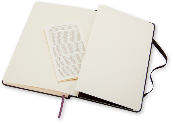 Блокнот Moleskine CLASSIC MM710 Pocket 90x140мм 192стр. линейка твердая обложка черный