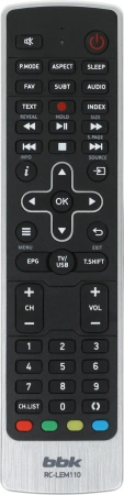 Телевизор LED BBK 43" 43LEM-1060/FTS2C черный/FULL HD/50Hz/DVB-T2/DVB-C/DVB-S2/USB (RUS)
