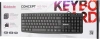 Клавиатура Defender Concept HB-164 черный USB Multimedia (45164)