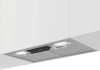 Вытяжка встраиваемая Indesit INAE 52FLS X нержавеющая сталь управление: ползунк.