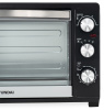 Мини-печь Hyundai MIO-HY074 30л. 1500Вт серебристый/черный
