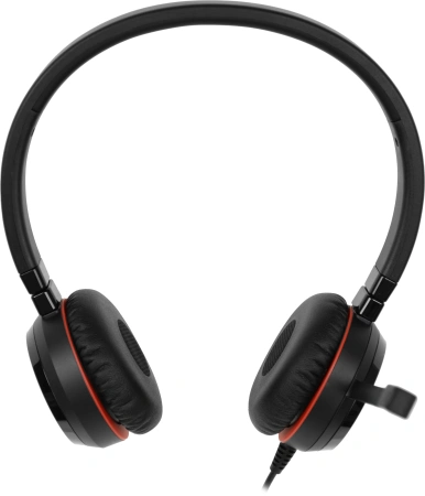 Наушники с микрофоном Jabra Evolve 20 SE черный 1.2м накладные USB оголовье (4999-823-309)