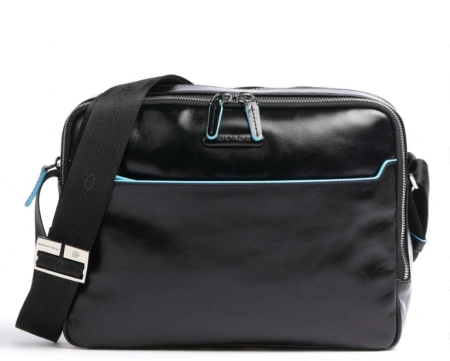 Сумка-мессенджер Piquadro Blue Square CA5086B2/N черный натур.кожа