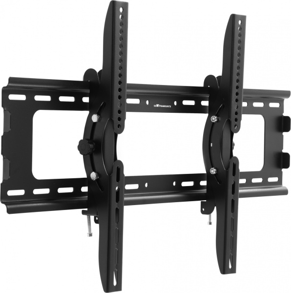 Кронштейн для телевизора Ultramounts UM843T черный 37"-75" макс.75кг настенный наклон