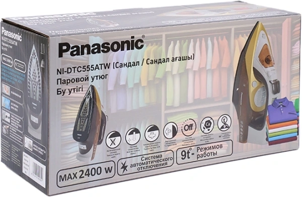 Утюг Panasonic NI-DTC555ATW 2400Вт сандал