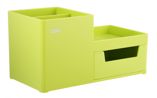 Органайзер настольный Deli EZ25150 Rio 175x90x92мм зеленый пластик