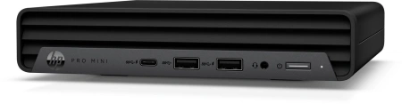 Неттоп HP ProDesk 400 G9 Mini i7 14700T (1.3) 16Gb SSD512Gb UHDG 770 Windows 11 Pro 64 GbitEth WiFi BT 90W kb мышь клавиатура черный (A54WNET)
