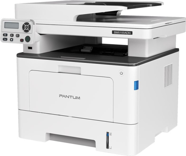 МФУ лазерный Pantum BM5100ADN A4 Duplex Net белый/серый