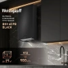 Вытяжка каминная Weissgauff Box 40 PB черный управление: кнопочное (1 мотор)