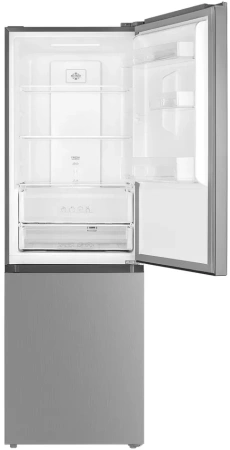Холодильник Weissgauff WRK 185 Total NoFrost Inverter Inox 2-хкамерн. нержавеющая сталь инвертер