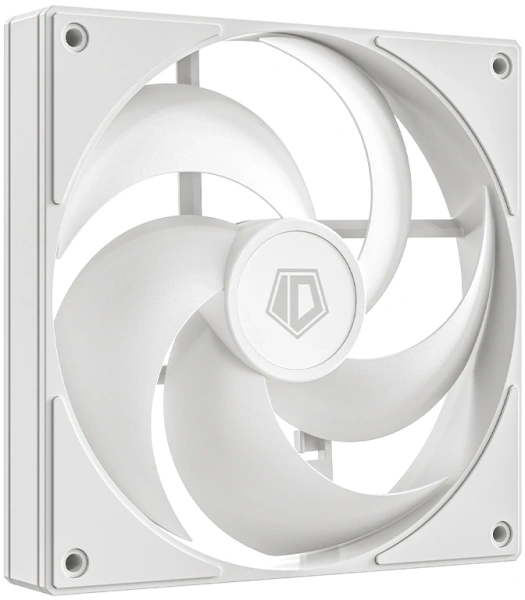 Вентилятор для корпуса ID-Cooling AS-140-W Duet 140х140x25 белый 4-pin 24.9дБ (упак.:2шт) Ret