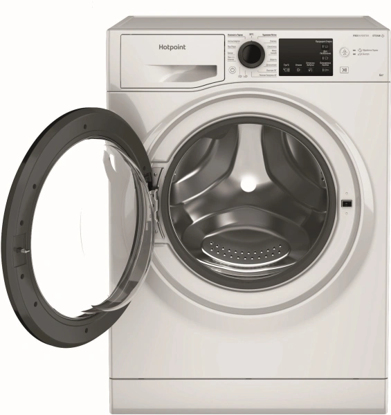 Стиральная машина Hotpoint NSB 6039 K VE RU кл.:A фронт. макс.:6кг белый