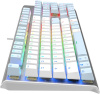 Клавиатура A4Tech Fstyler FS100 Neon механическая синий/белый USB for gamer LED (FS100)