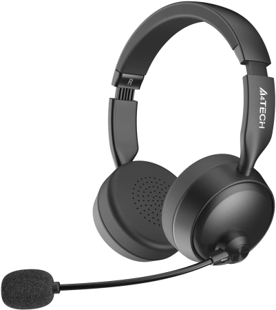 Наушники с микрофоном A4Tech BH230 черный мониторные BT (BH230 BLACK)