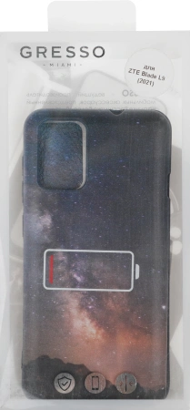 Чехол (клип-кейс) Gresso для ZTE Blade L9 Meridian черный (GR17AAAE9053)